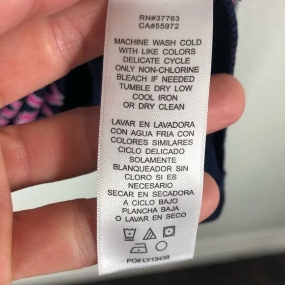 Laundry Shelli Segal Geometric Shift Dress Rose Inkblot Medium NWT Stretch Knit - Picture 8 of 8